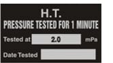 PRESSURE TEST STICKERS