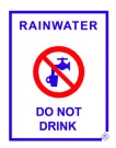 RAINWATER DO NOT DRINK – Part No. PT101