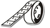 DOUBLE SEQUENTIAL NUMBER STICKERS 1 TO 100 OR 1 TO 1000