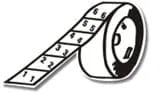 DOUBLE SEQUENTIAL NUMBER STICKERS 1 TO 100 OR 1 TO 1000 – Part No. PT56