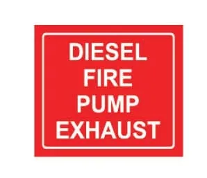 DIESEL FIRE PUMP EXHAUST – Part No. PT81