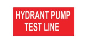 HYDRANT PUMP TEST LINE