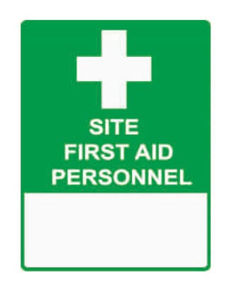 SITE FIRST AID PERSONNEL