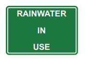 RAINWATER IN USE