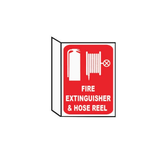FIRE EXTINGUISHER & HOSE REEL